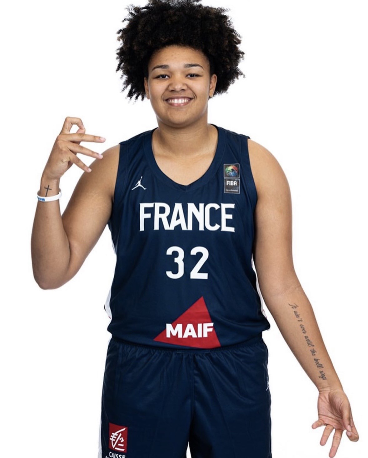 2023, Célia Rivière joue pour l'équipe de France en U20